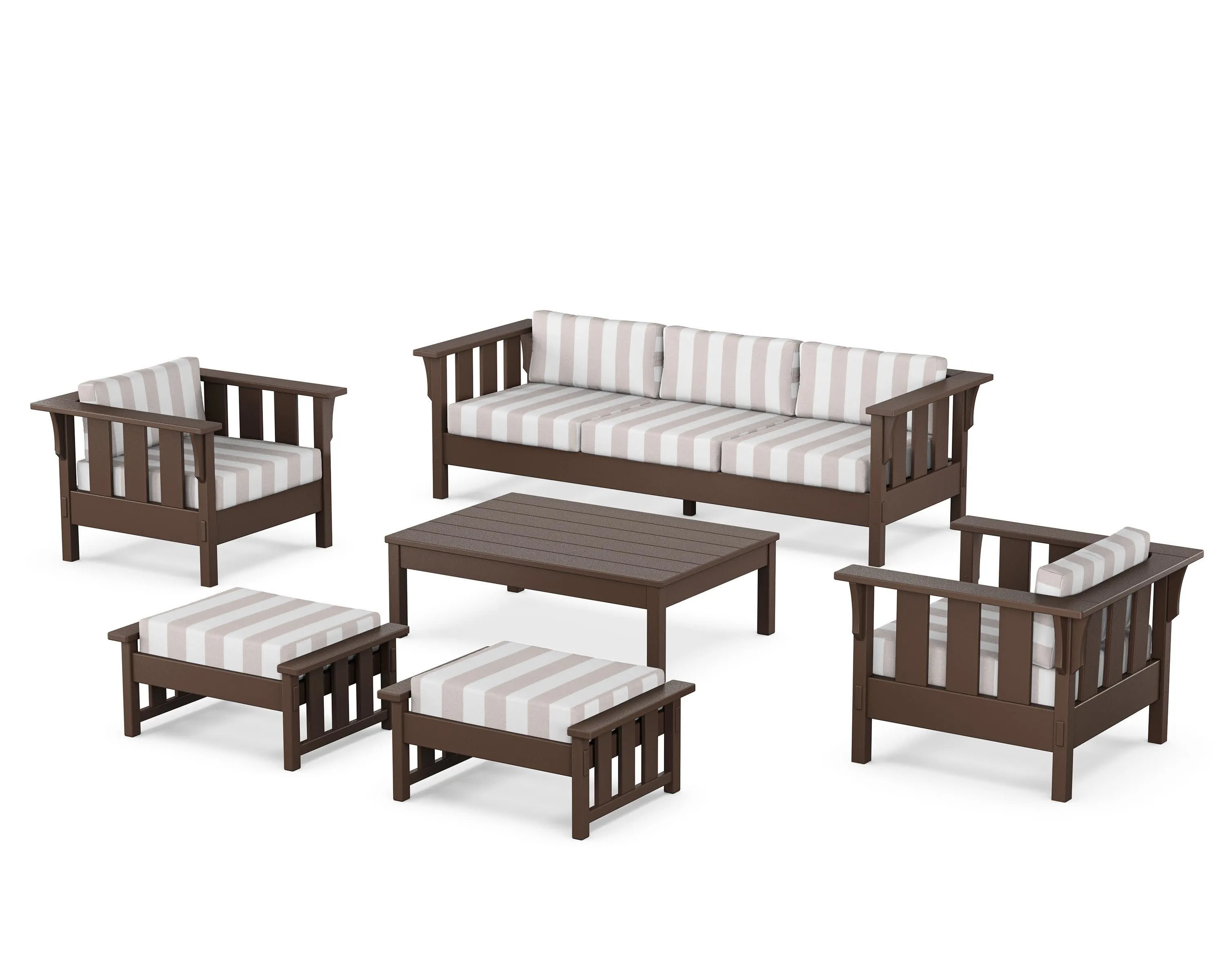 Acadia 6-Piece Lounge Sofa Set