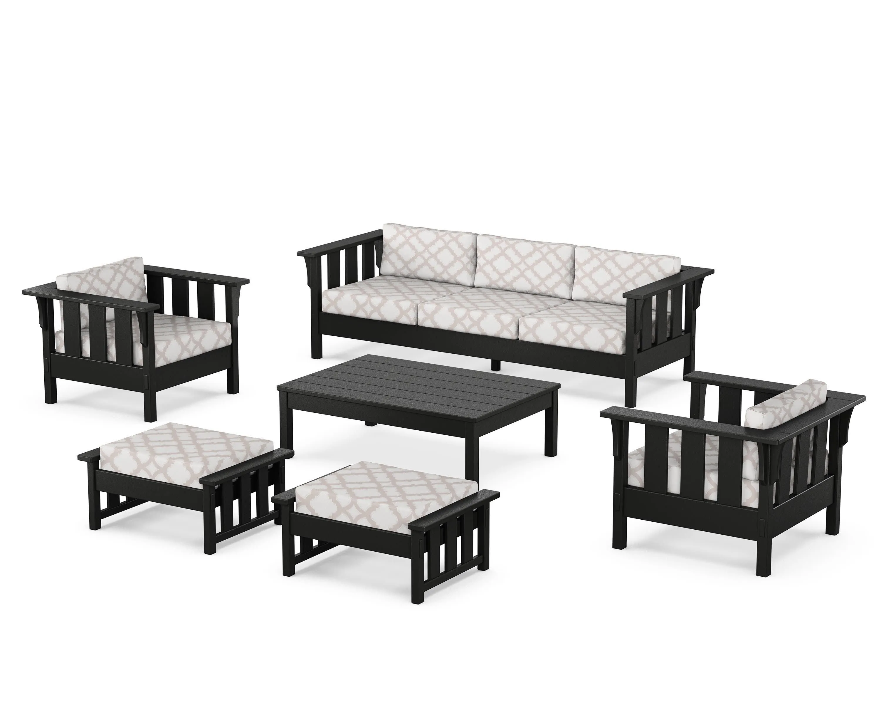 Acadia 6-Piece Lounge Sofa Set