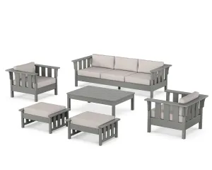 Acadia 6-Piece Lounge Sofa Setoutdoor patio dining furniture set