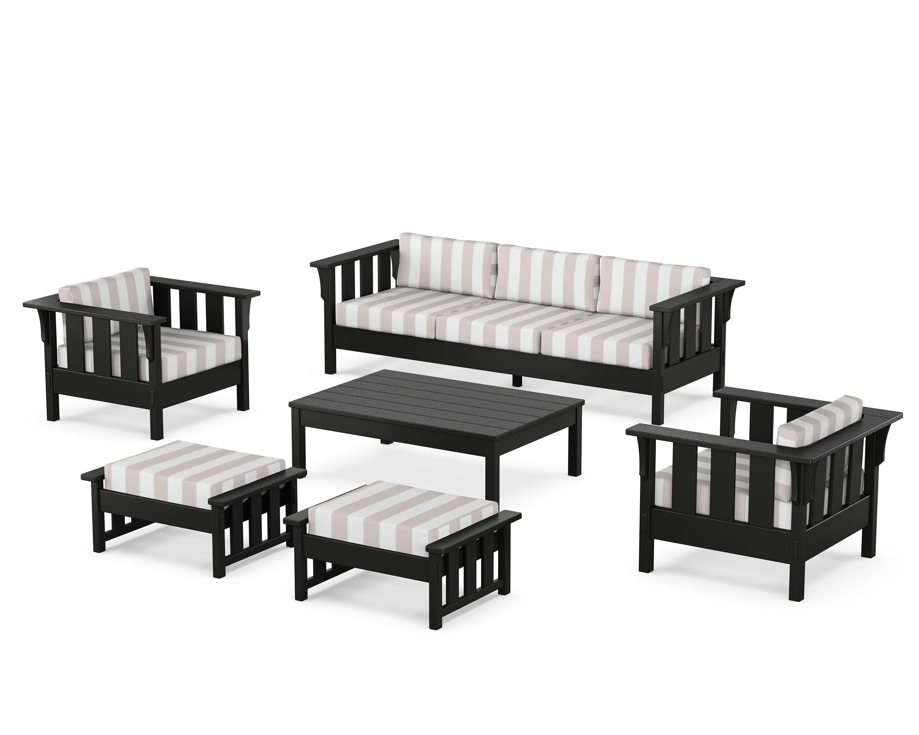 Acadia 6-Piece Lounge Sofa Set