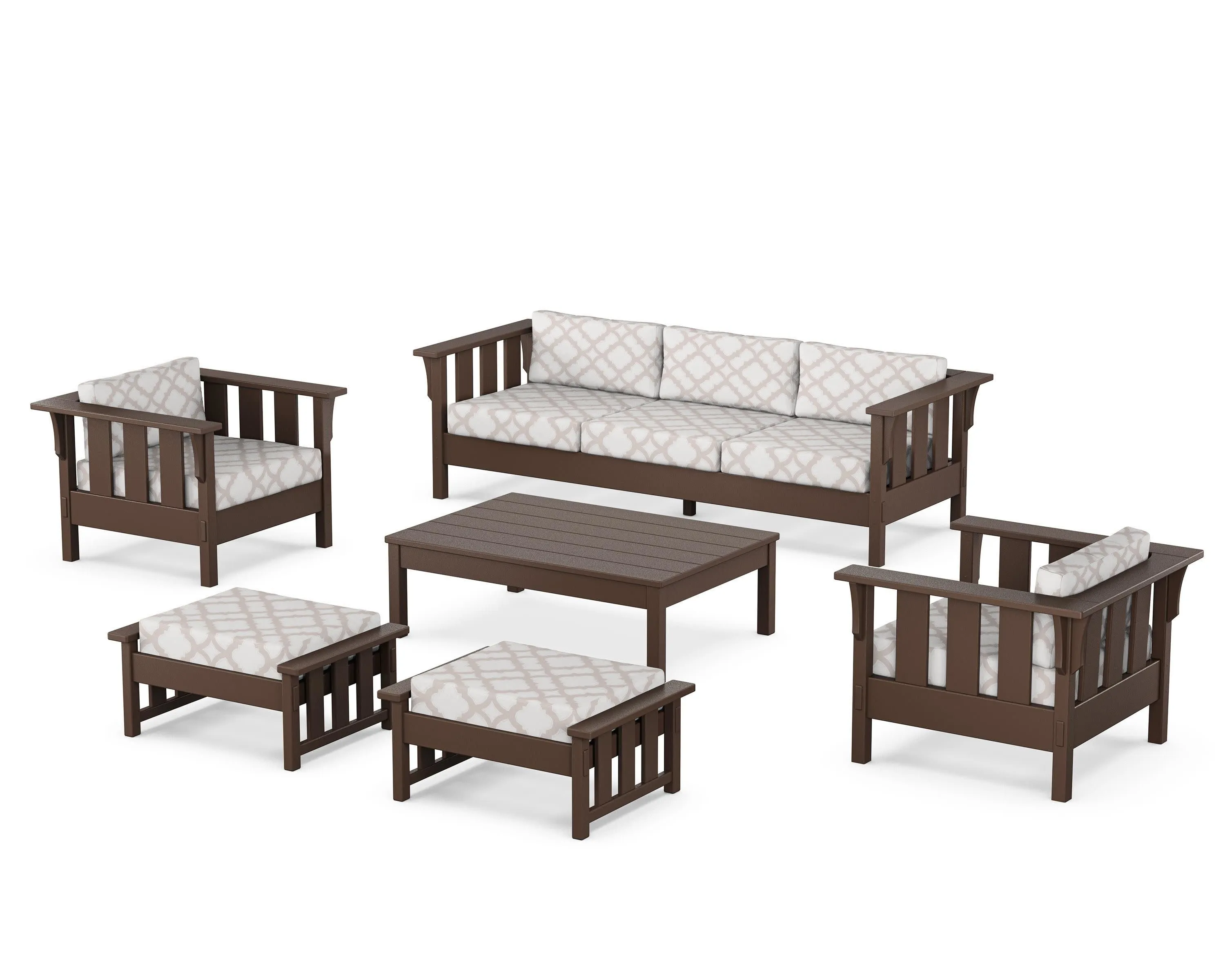 Acadia 6-Piece Lounge Sofa Set