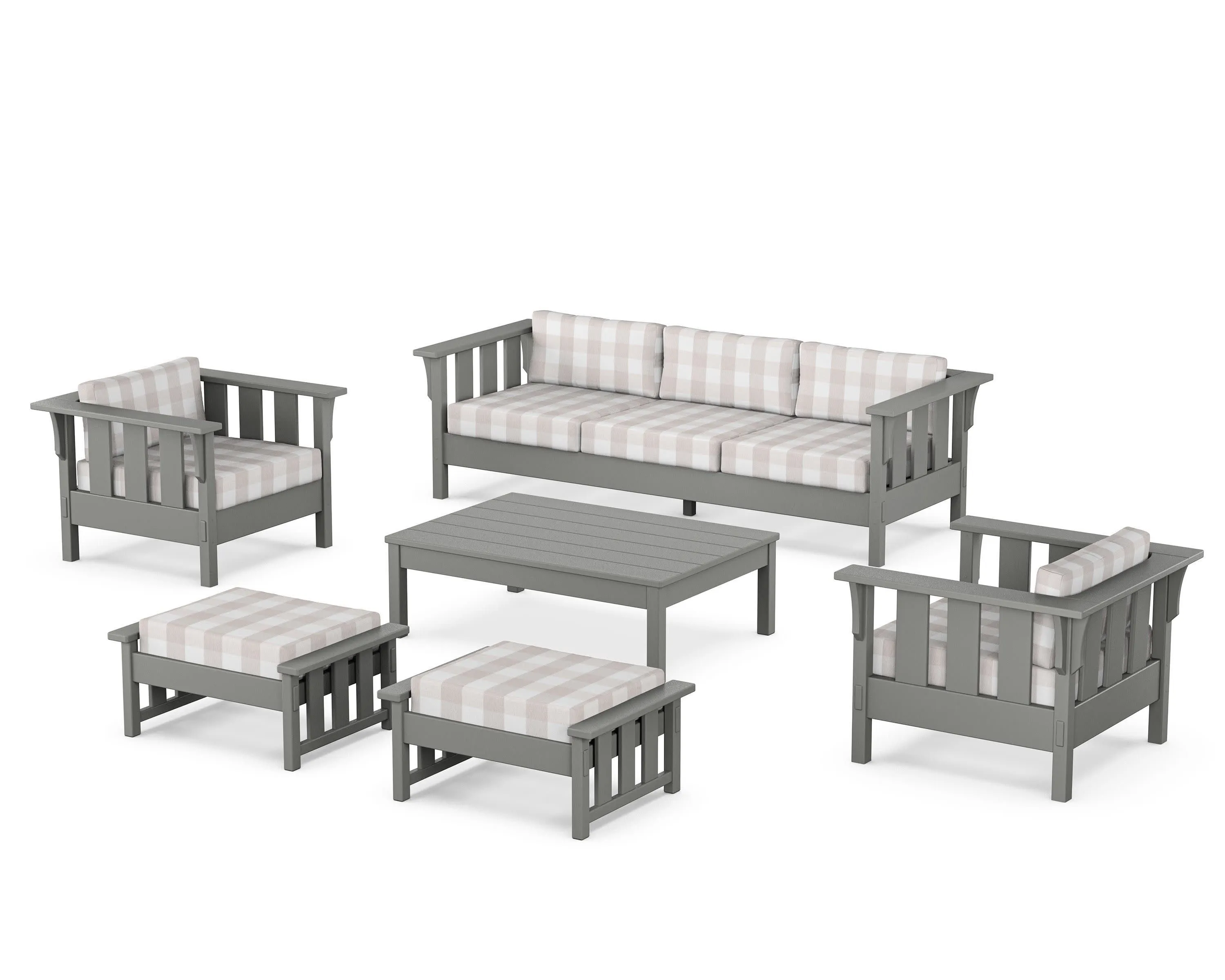 Acadia 6-Piece Lounge Sofa Set