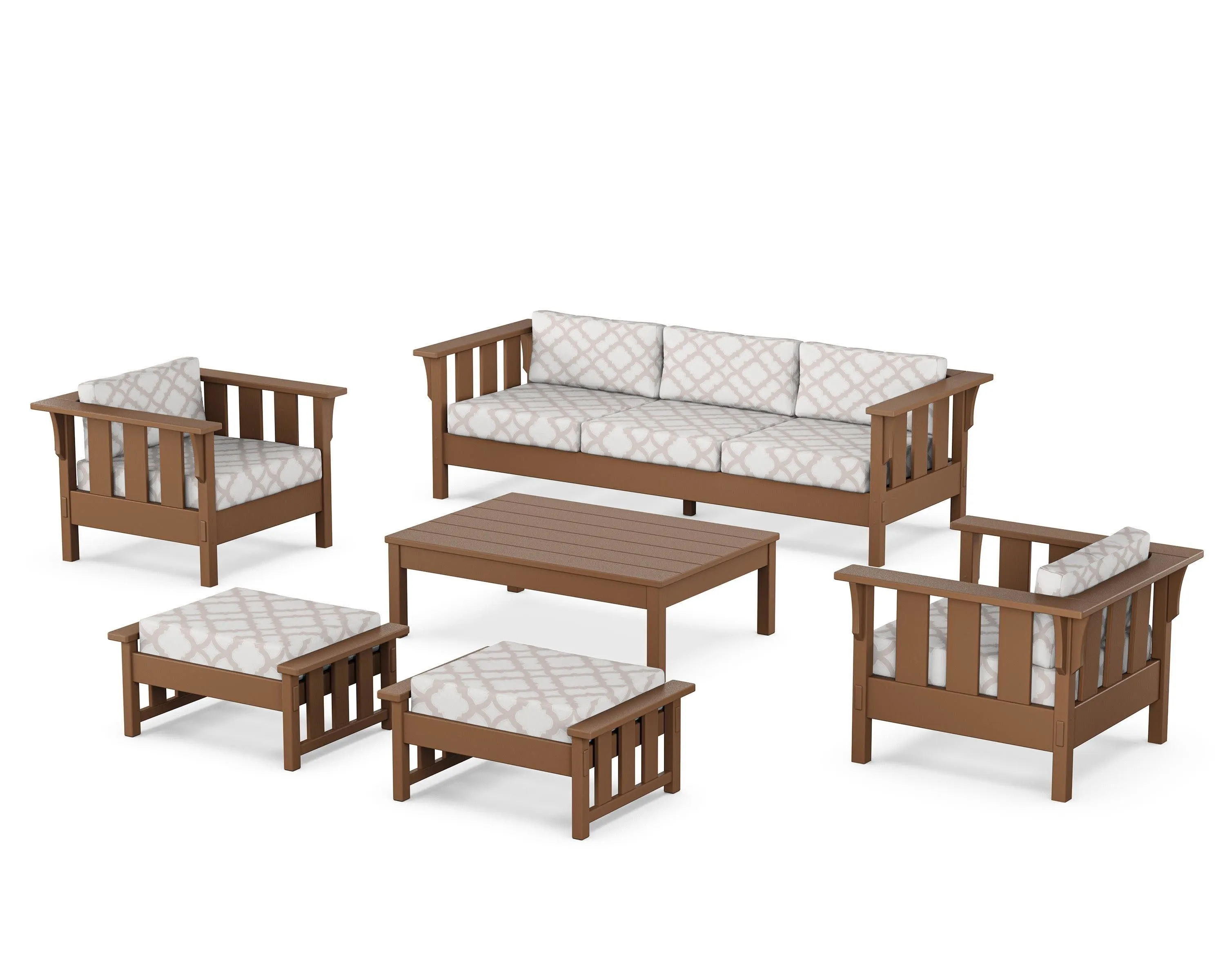 Acadia 6-Piece Lounge Sofa Set