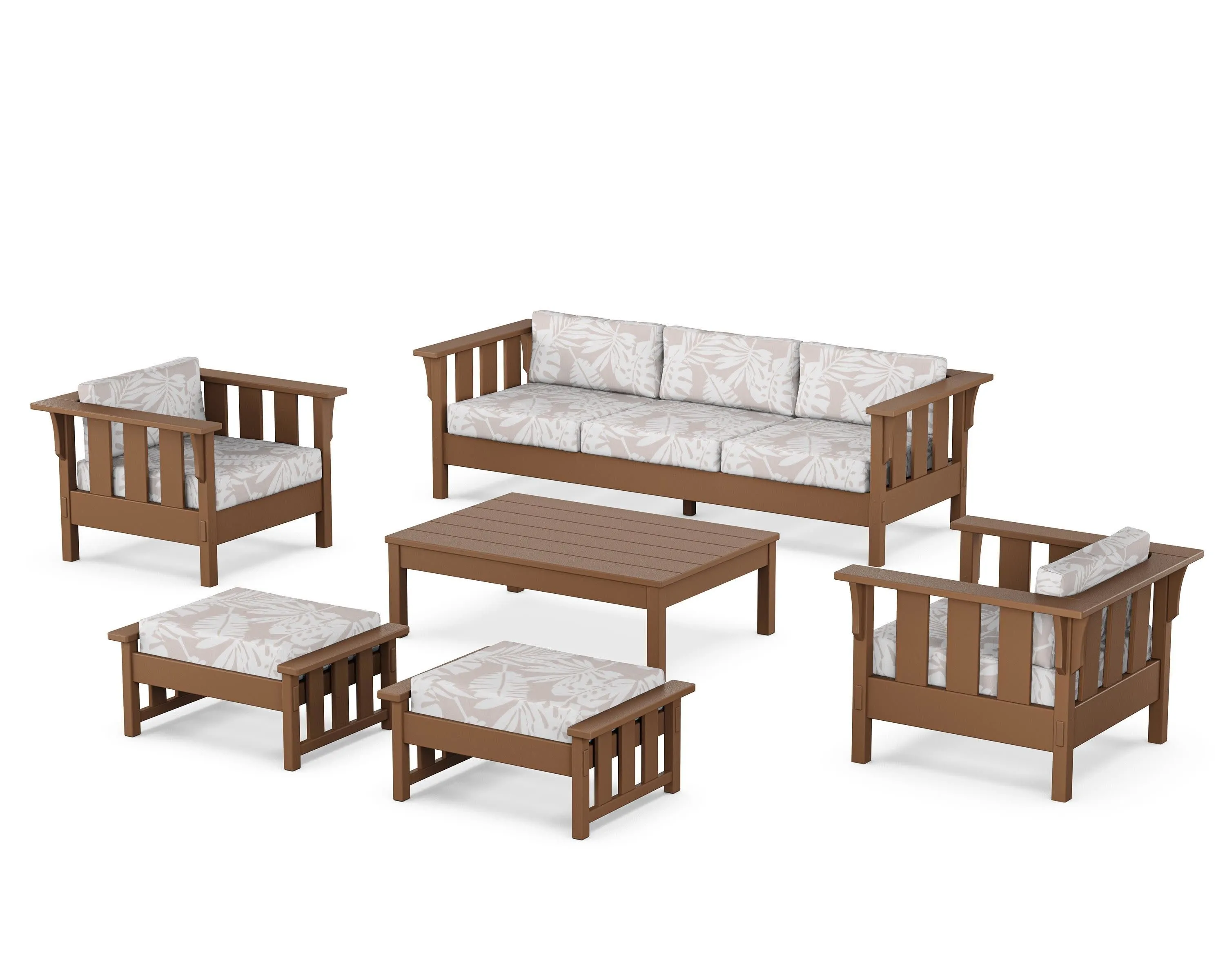 Acadia 6-Piece Lounge Sofa Set