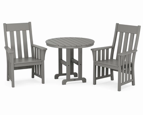 Acadia 3-Piece Farmhouse Dining Setoutdoor patio furniture set