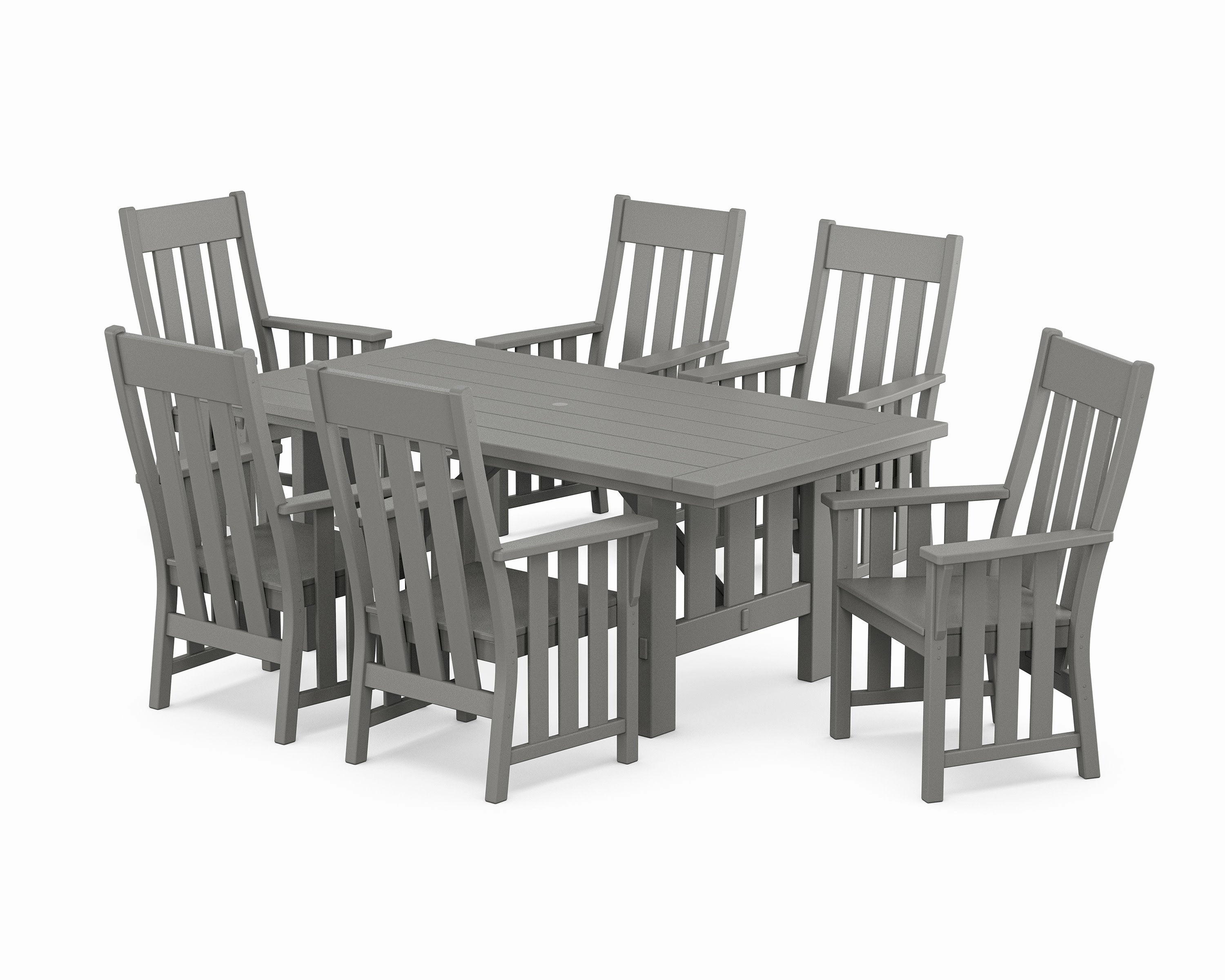 Acadia Arm Chair 7-Piece Dining Setoutdoor patio furniture set