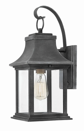 Adair LED Wall Mount Aged ZincOutdoor wall sconces with motion sensor