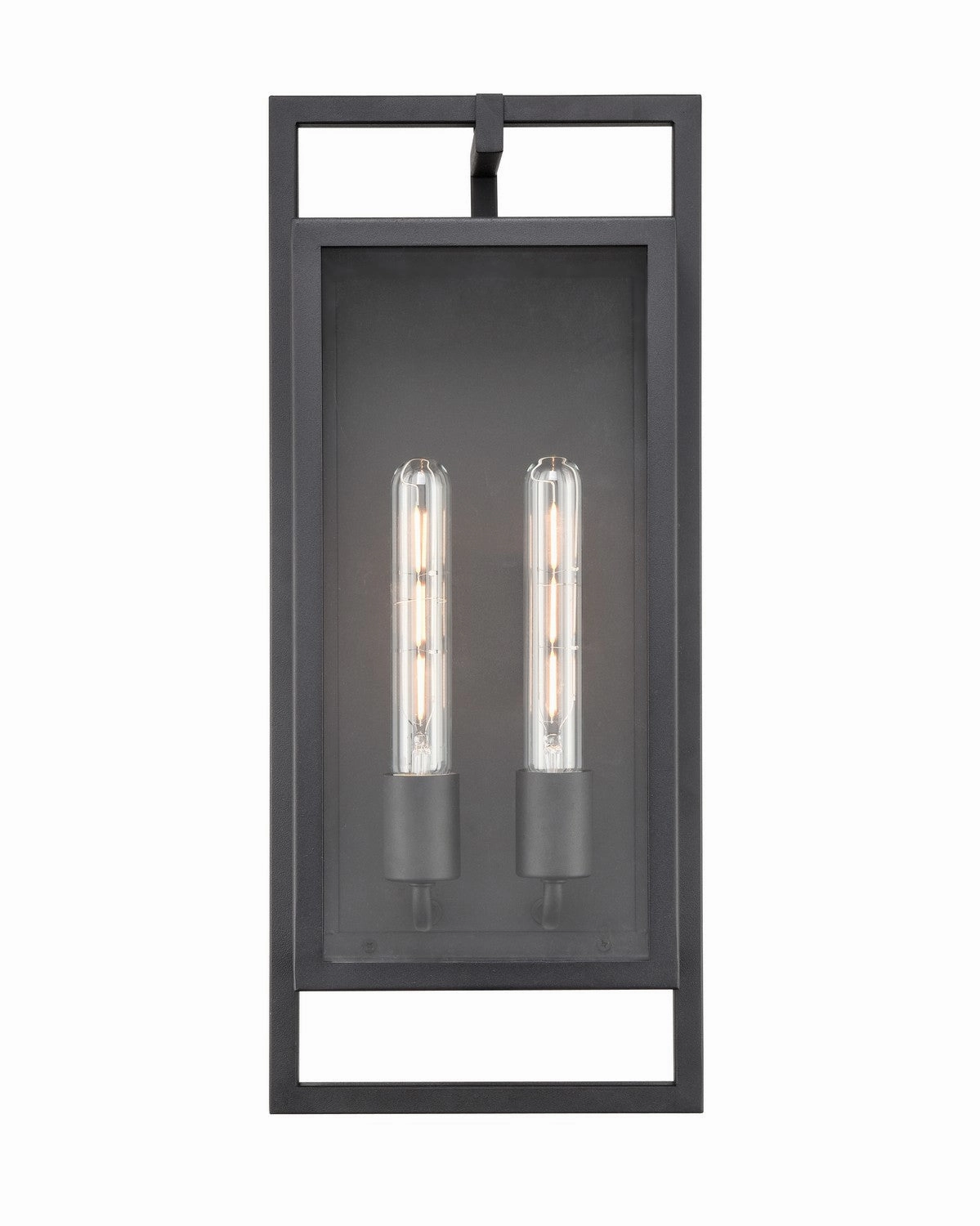 Agatha Two Light Outdoor Wall Sconce Textured BlackOutdoor wall sconces with motion sensor