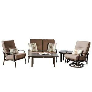 Albany Loveseat Deep Seating Setoutdoor chair for garden and patio