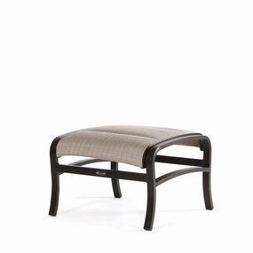 Albany Padded Sling Ottomanoutdoor ottoman footstool