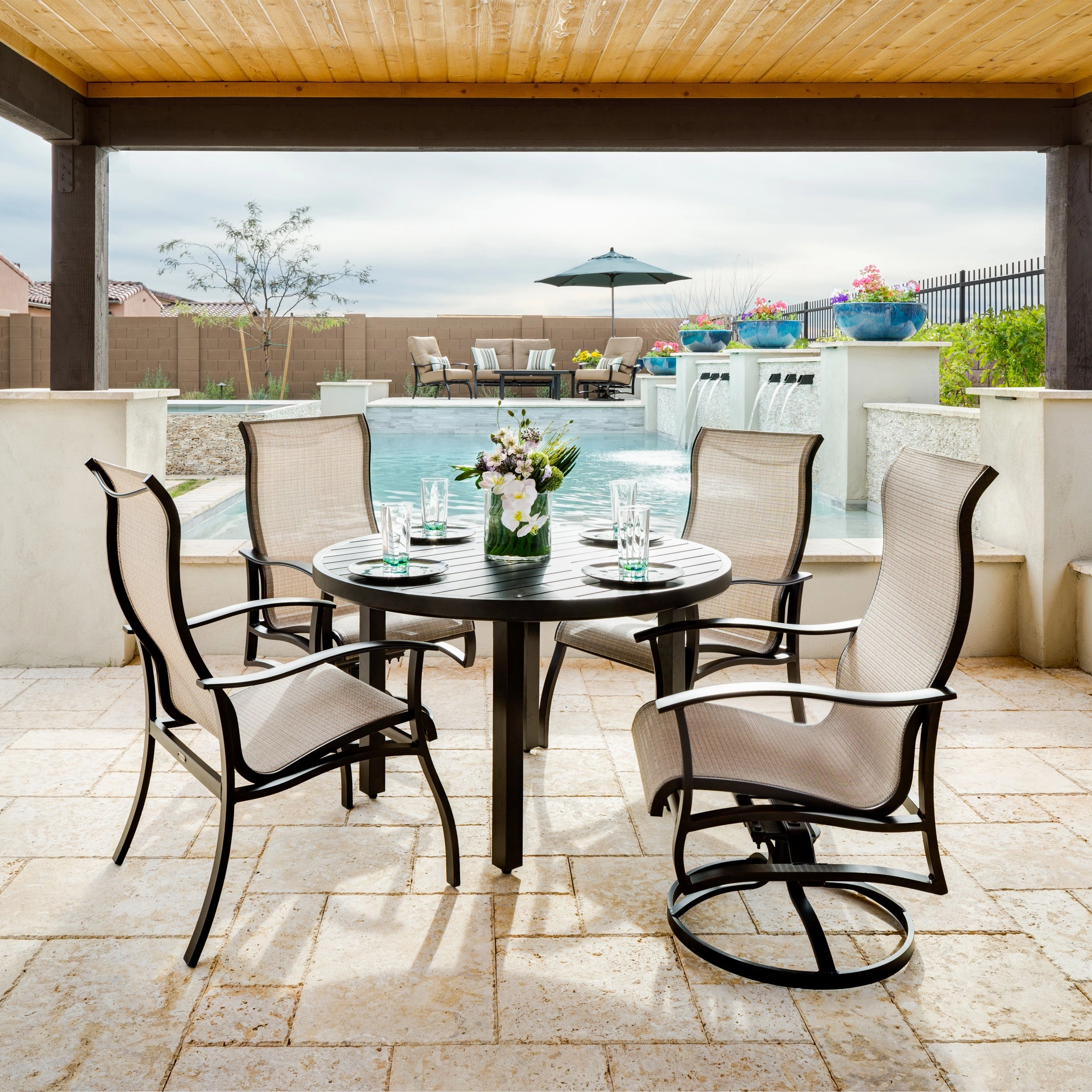 Albany Sling 5 Piece Dining Set