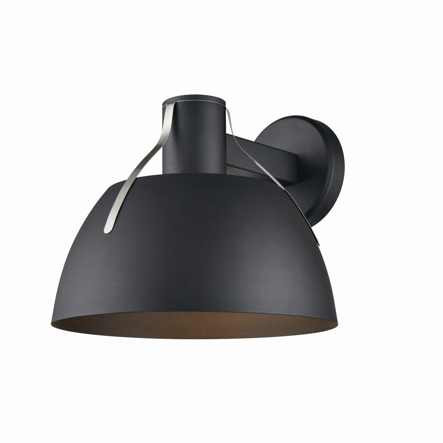 Alcenon Outdoor One Light Wall Sconce Black/Stainless SteelOutdoor wall sconces with motion sensor