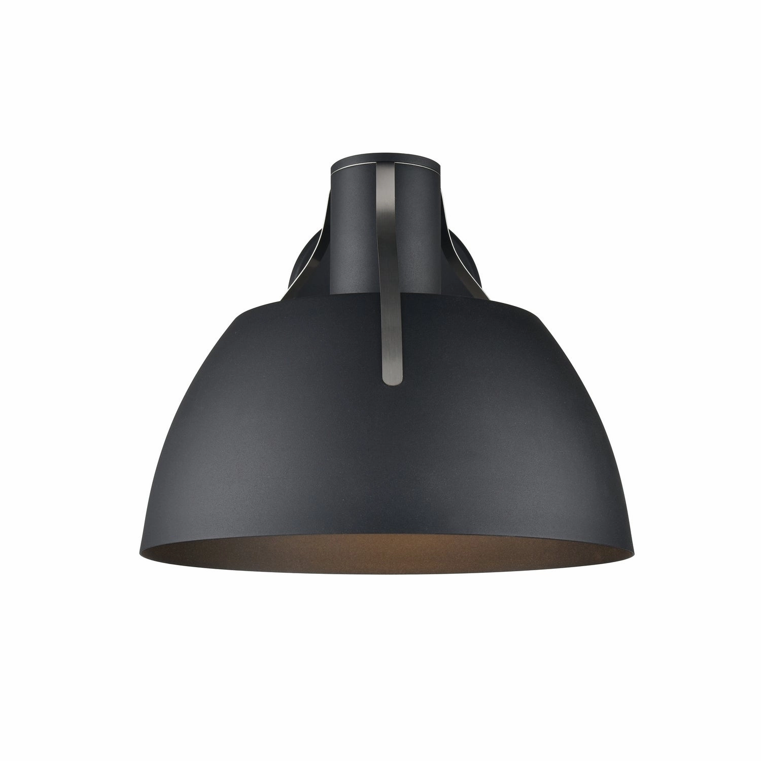 Alcenon Outdoor One Light Wall Sconce Black/Stainless Steel