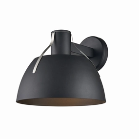 Alcenon Outdoor One Light Wall Sconce Black/Stainless SteelOutdoor wall sconces with motion sensor