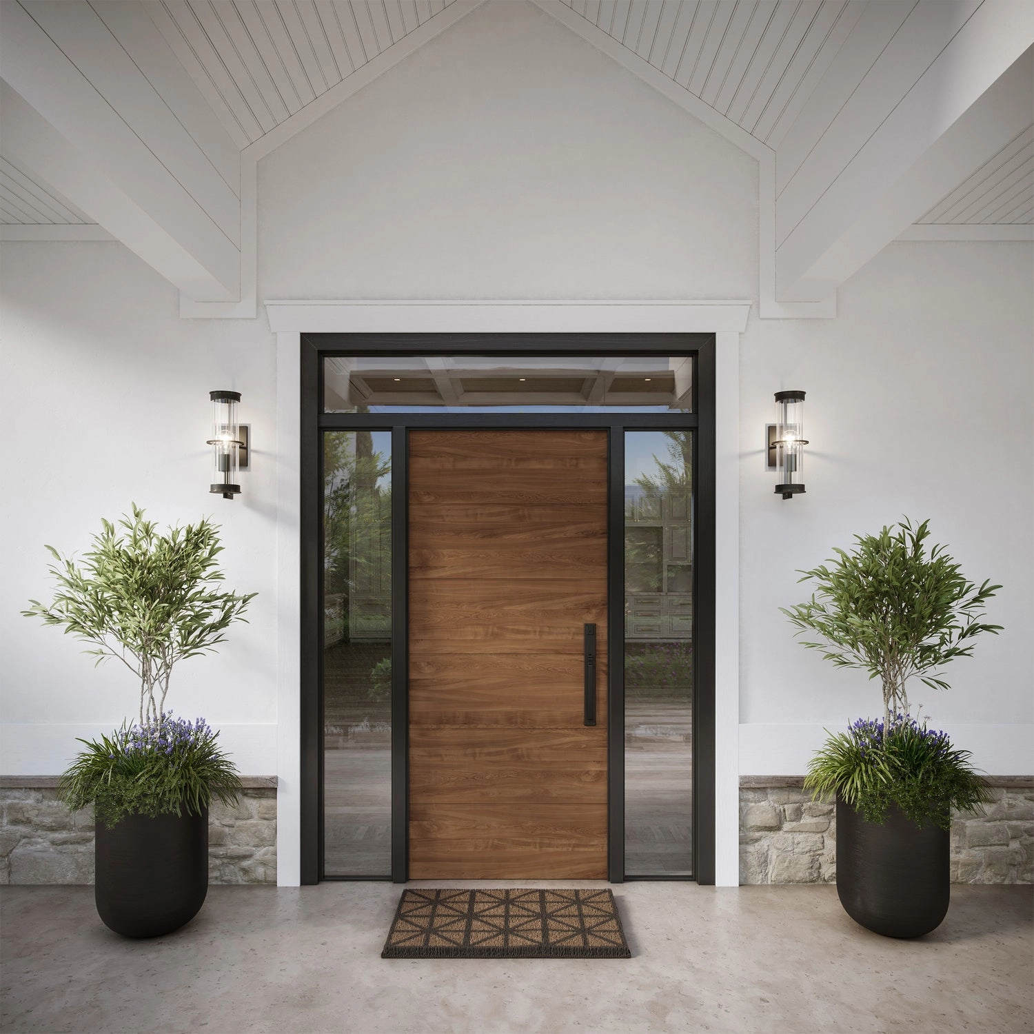 Alcona Medium Outdoor Wall Lantern Antique Bronze