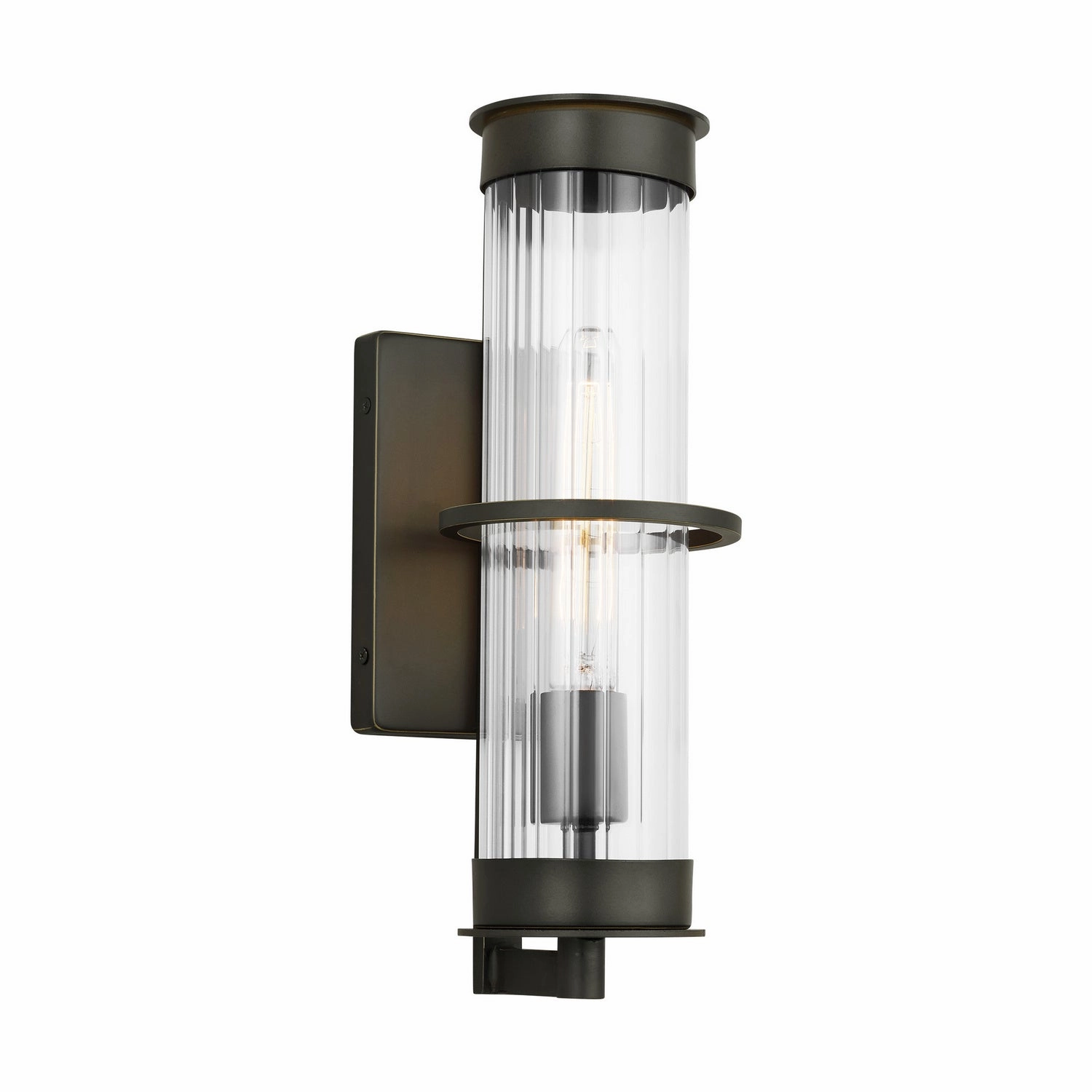 Alcona Medium Outdoor Wall Lantern Antique Bronze