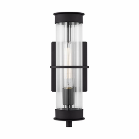Alcona Medium Outdoor Wall Lantern BlackOutdoor wall sconces with motion sensor
