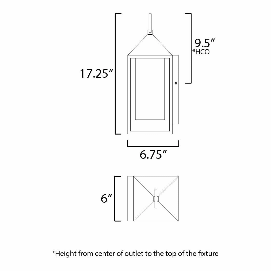 Aldous 1-Light Outdoor Sconce