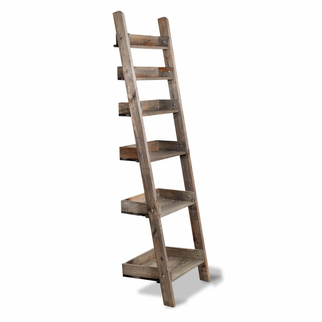 Aldsworth Shelf Ladder | Small durable outdoor garden light fixtures