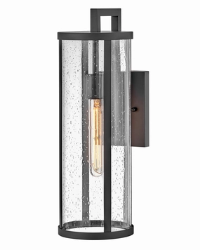 Alfie LED Wall Lantern BlackOutdoor wall sconces with motion sensor