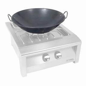 Alfresco 22-Inch Commercial Wok For Versa Power Cooker - AXEVP-WOKStainless steel BBQ tool set
