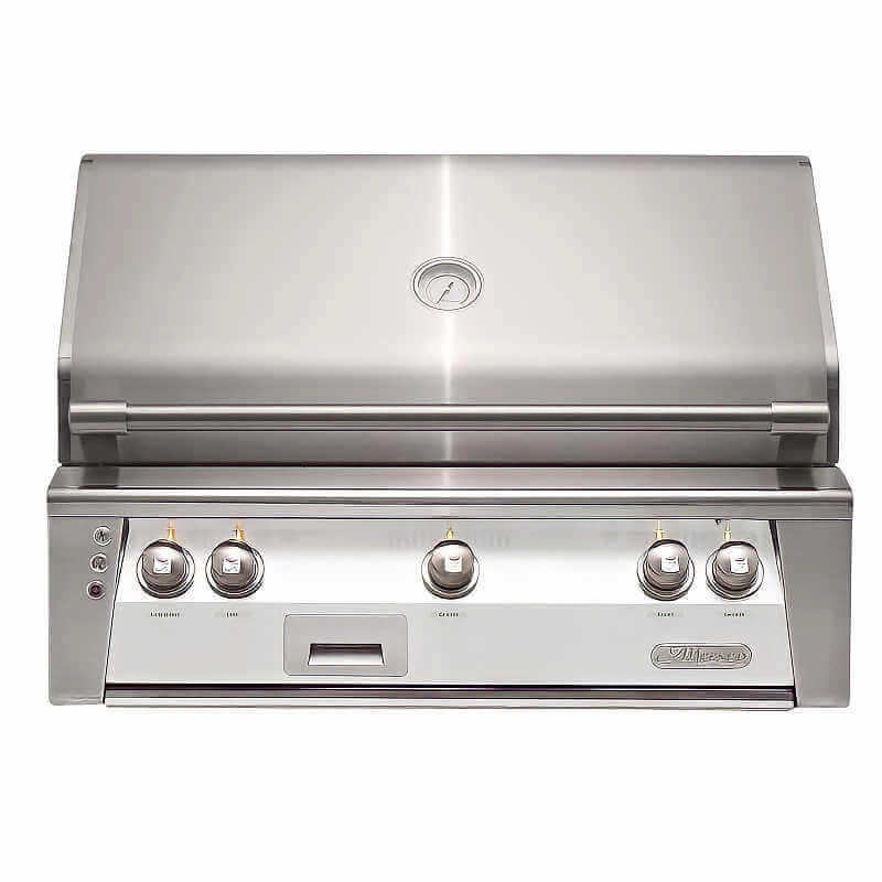 Alfresco ALXE 36-Inch Built-In Gas Grill With Sear Zone And Rotisserie