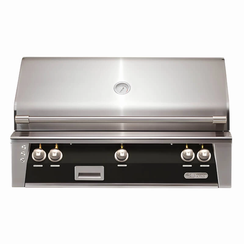 Alfresco ALXE 42-Inch Built-In Gas Grill With Rotisserie