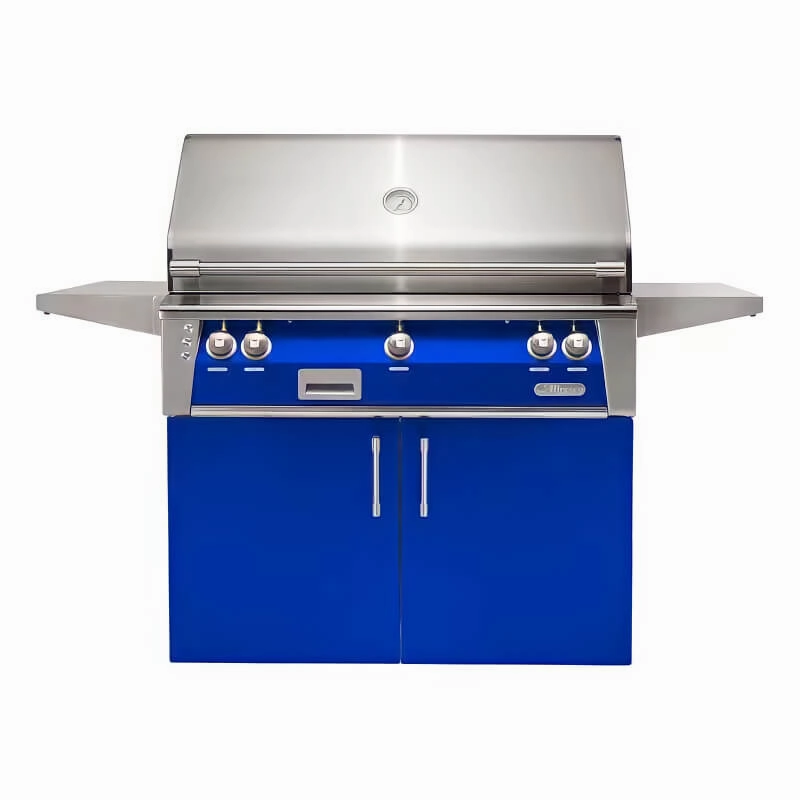 Alfresco ALXE 42-Inch Freestanding Gas Grill With Rotisserie