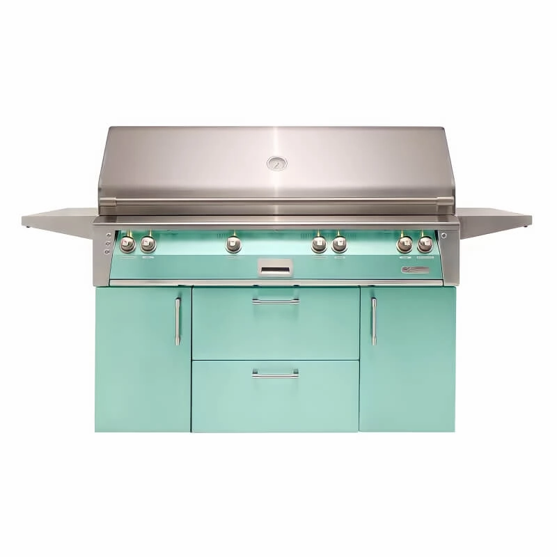 Alfresco ALXE 56-Inch Freestanding Gas All Grill With Sear Zone And Rotisserie
