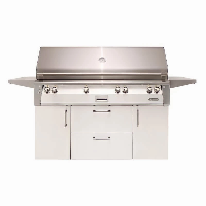 Alfresco ALXE 56-Inch Freestanding Gas All Grill With Sear Zone And Rotisserie