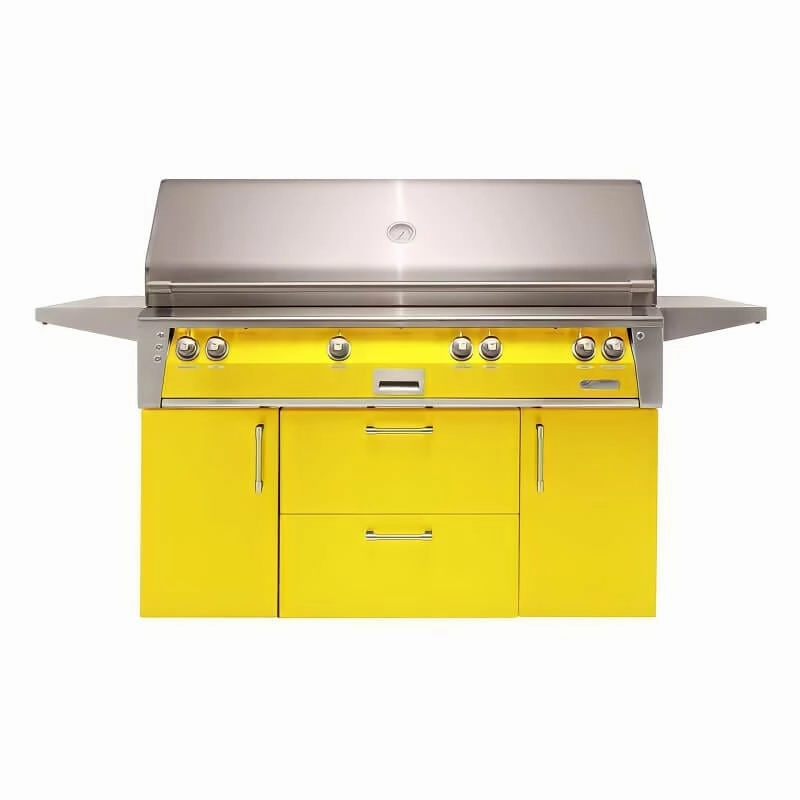Alfresco ALXE 56-Inch Freestanding Gas All Grill With Sear Zone And Rotisserie