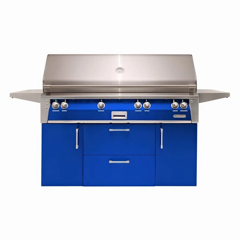Alfresco ALXE 56-Inch Freestanding Gas All Grill With Sear Zone And Rotisserie