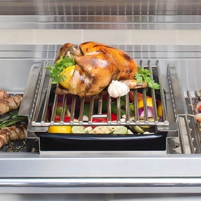 Alfresco Grill Mounted Cooking Pod - AIC-PODStainless steel BBQ tool set