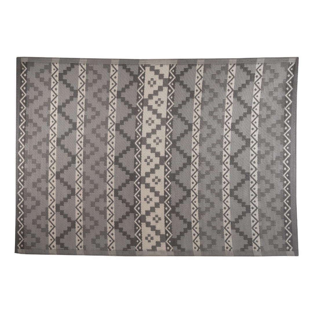 Alfresco Outdoor rug  Aztec Slate 150 x 210cm