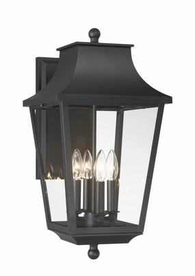 Altimeter Four Light Outdoor Wall Mount Sand CoalOutdoor wall sconces with motion sensor