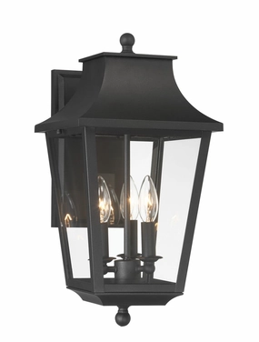 Altimeter Three Light Outdoor Wall Mount Sand CoalOutdoor wall sconces with motion sensor