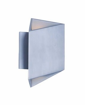 Alumilux Facet LED Outdoor Wall Sconce Satin AluminumOutdoor wall sconces with motion sensor