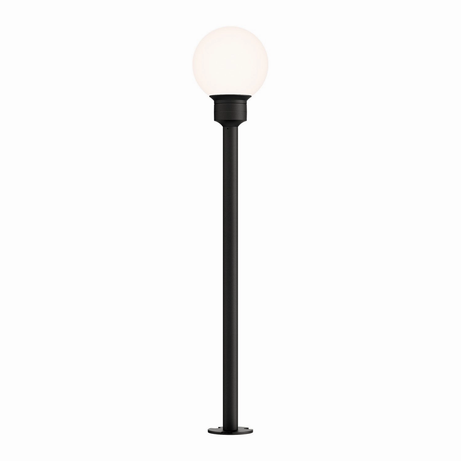 Alumilux Landscape LED Globe Light BlackDecorative outdoor post lights