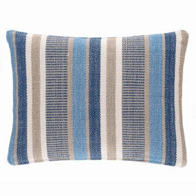 Always Greener Blue/Grey Indoor/Outdoor Decorative Pillow Coverwaterproof outdoor throw pillow