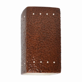 Ambiance Lantern Hammered CopperOutdoor wall sconces with motion sensor