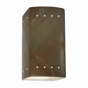 Ambiance Lantern Tierra Red SlateOutdoor wall sconces with motion sensor
