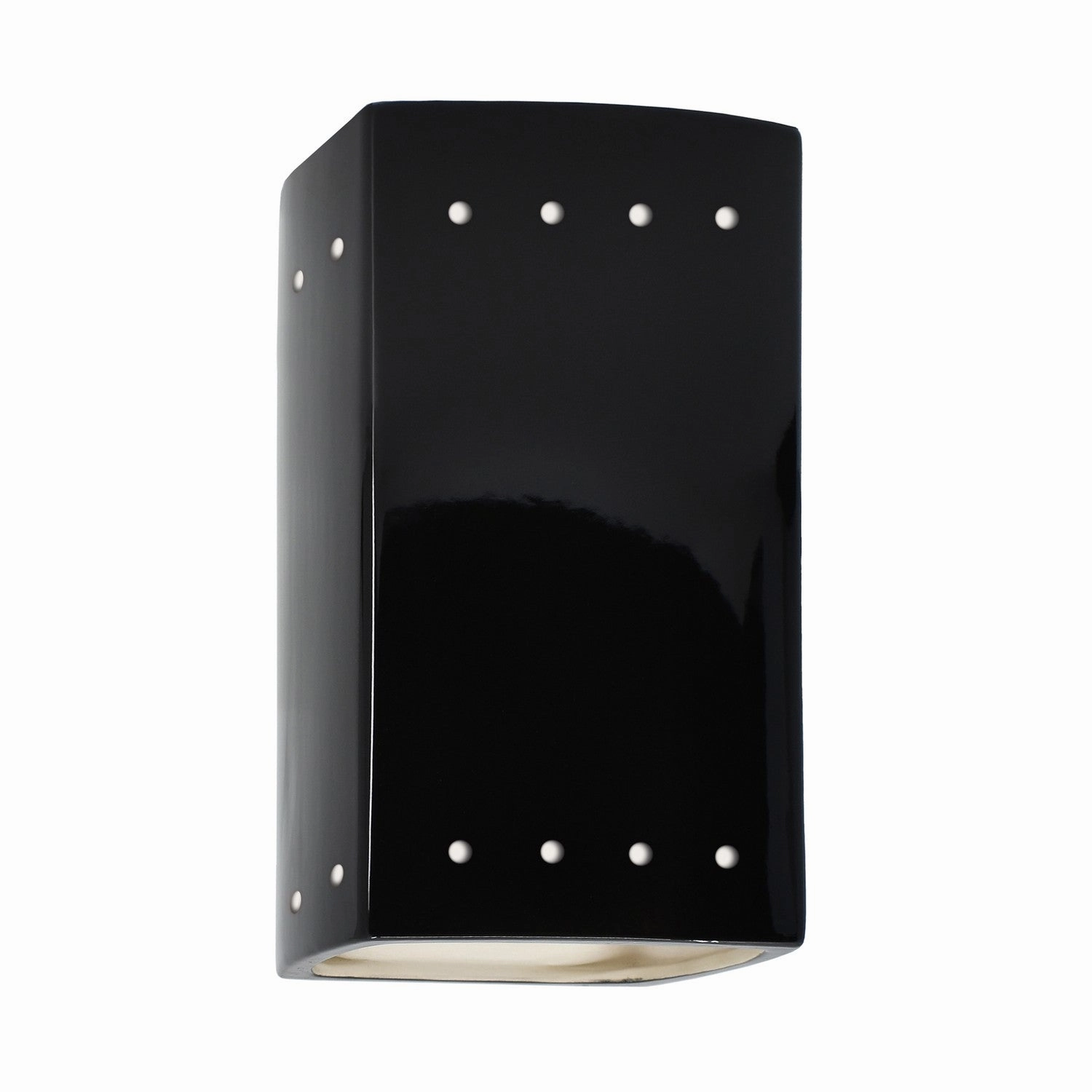 Ambiance LED Lantern Gloss BlackOutdoor wall sconces with motion sensor