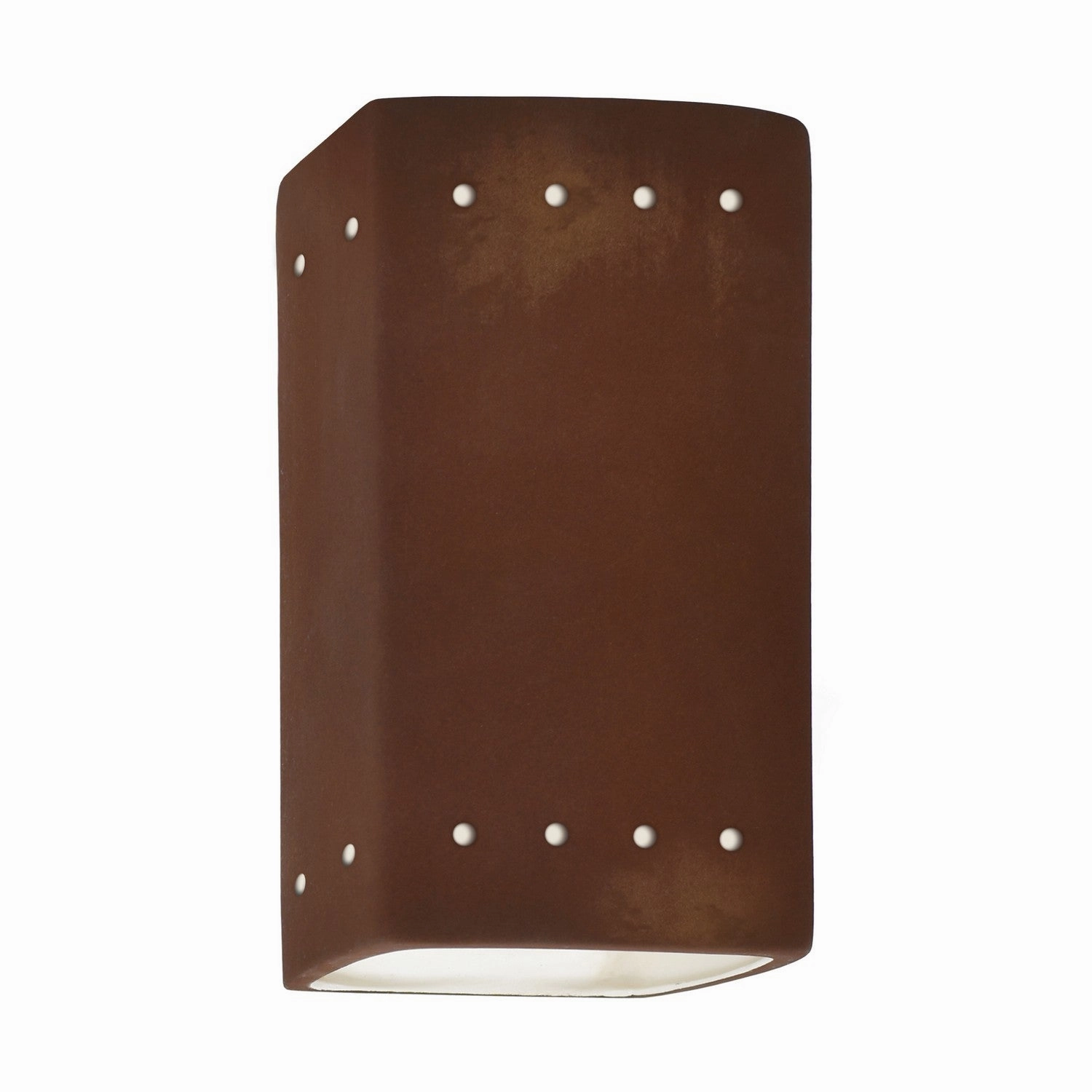 Ambiance LED Lantern Real RustOutdoor wall sconces with motion sensor