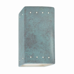 Ambiance LED Lantern Verde PatinaOutdoor wall sconces with motion sensor