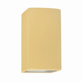 Ambiance One Light Outdoor Wall Sconce Muted YellowOutdoor wall sconces with motion sensor