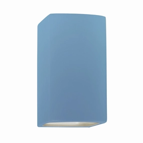 Ambiance One Light Outdoor Wall Sconce Sky BlueOutdoor wall sconces with motion sensor