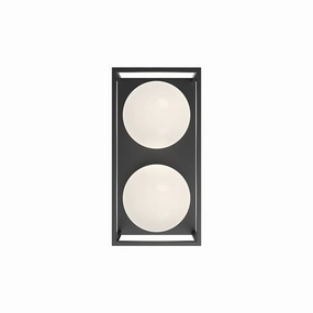 Amelia 2-Light 13" Exterior WallWeatherproof outdoor lighting