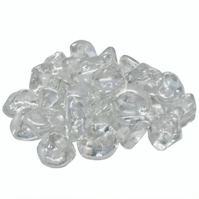 American Fyre Designs 10 lbs Clear Diamond Nuggets GLD-10-CFireproof mat for under fire pit