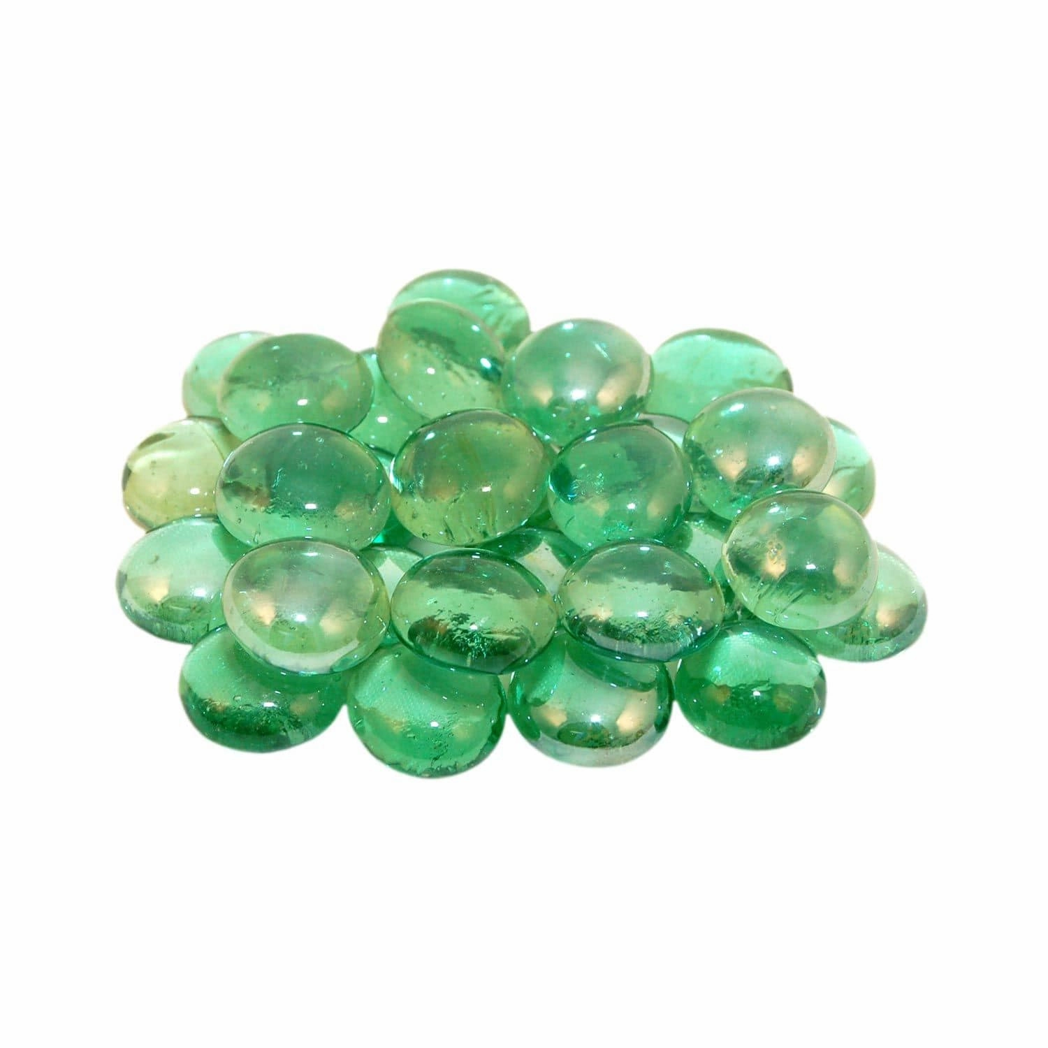 American Fyre Designs 10 lbs Emerald Fyre Gems Media GLG-10-EFireproof mat for under fire pit