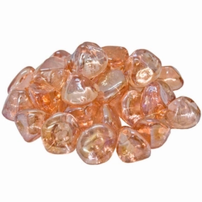 American Fyre Designs 10 lbs Rose Diamond Nuggets GLD-10-RFireproof mat for under fire pit